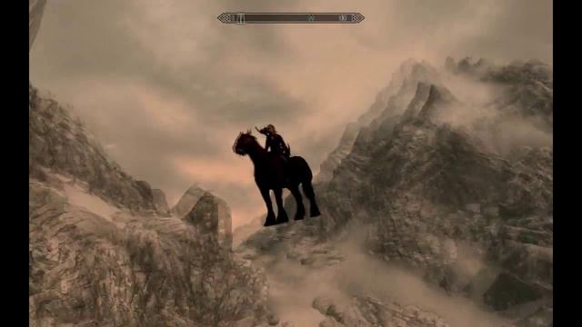 Как сделать летающую лошадь в Skyrim. смотреть онлайн
