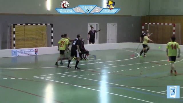 Чемпионат Москвы по флорболу 2017. Спарта VS Тайфун Masters