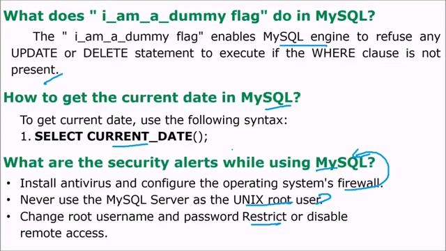 MySQL Important Questions and Answers | MySQL Questions Answers Part 2 смотреть онлайн