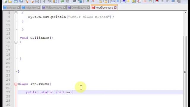 how to create java inner class | Create nested classes in java | java Nested Classes смотреть онлайн