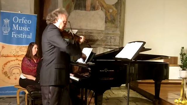 Beethoven, Sonata No.9, Op.47 ‘Kreutzer’: ii -  Mikhail Gantvarg, violin - Faina Lushtak, piano