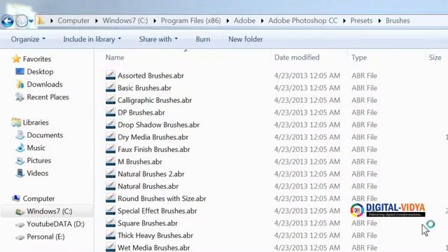 How to install brushes in Photoshop - Telugu смотреть онлайн