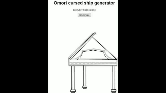 Drawing cursed omori ships // Cursed Omori Ship Generator or smth like that смотреть онлайн