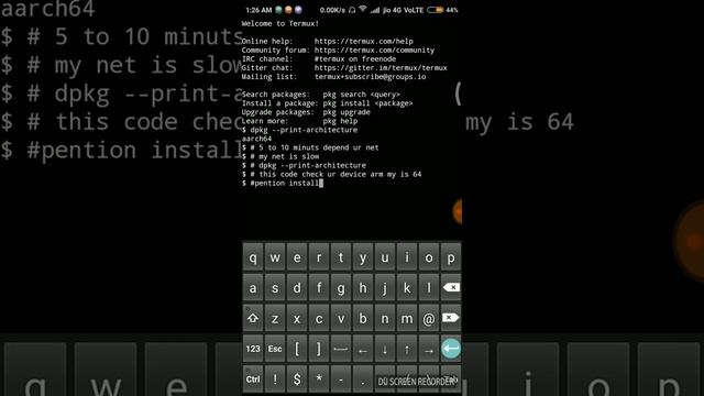 How to install fedora in termux [ without root] смотреть онлайн