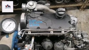 Проверка контрактного двигателя Skoda Volkswagen ASZ 1.9 TDI