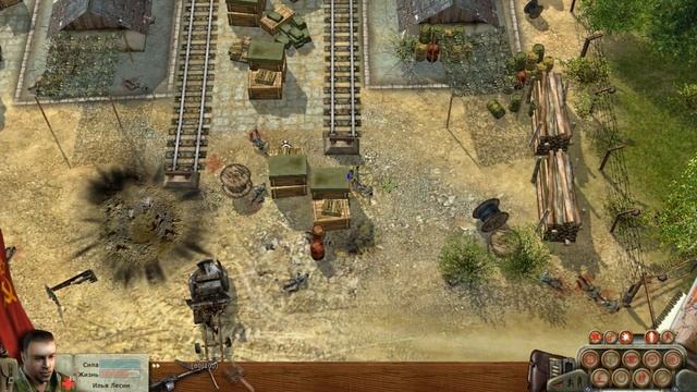 В тылу врага - Soldiers: Heroes of World War II - прохождение - миссия 1-5 - Расплата смотреть онлайн