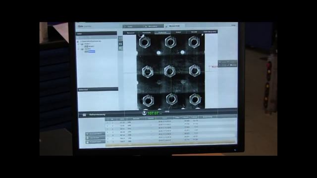 Измерение твердости гаек с помощью твердомера Q150A+ смотреть онлайн