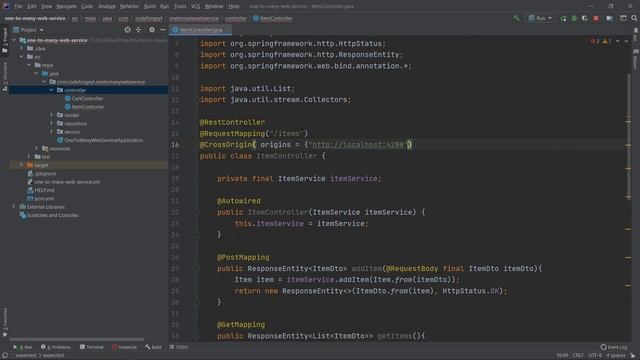 Java Spring Boot - REST Web Service - Security - CORS Policy Configuration - Allow All - Fix смотреть онлайн