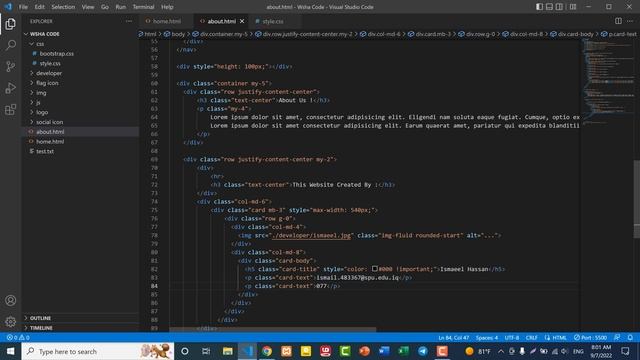 Bootstrap 5 Wolf Gold Project 04 About Page ( Kurdish ) смотреть онлайн