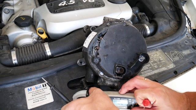 HOW TO TEST ALTERNATOR DIODE WITH MULTIMETER VOLTMETER. SUPER EASY смотреть онлайн