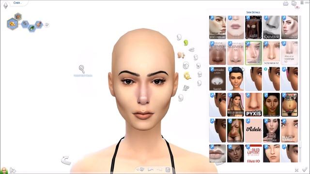 The Sims 4: Create a Sim CHER *Now on Gallery* cc list in description along with Origin ID смотреть онлайн