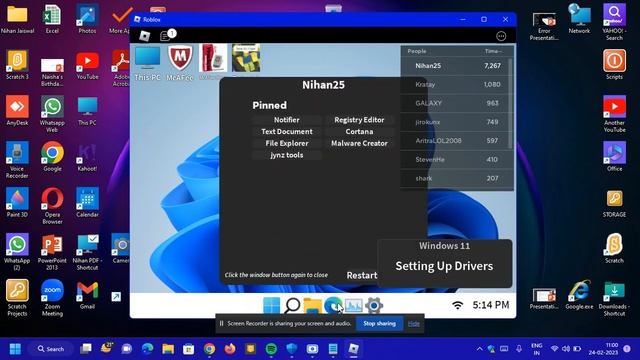 How to Install Windows 11 in Roblox (Easy) Activation Tutorial in this Video too. смотреть онлайн