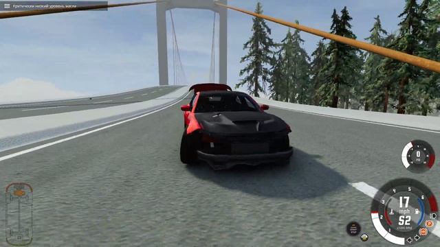 Dodge VS Nissan GTR ( BeamNG.drive ) смотреть онлайн
