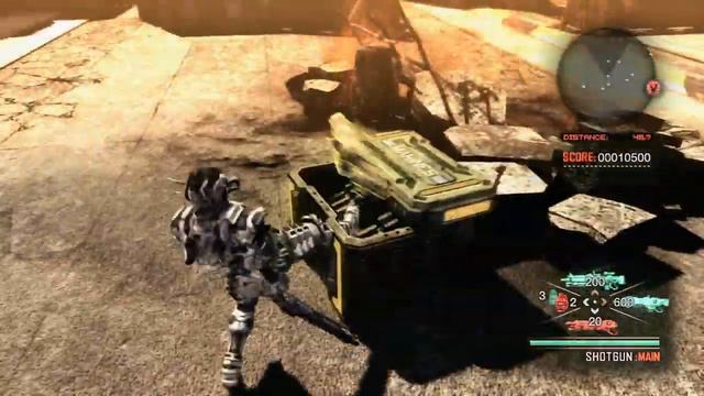Vanquish: Act 2 Mission 6 (Stronghold) Difficulty: God Hard - Xbox 360 смотреть онлайн