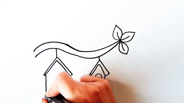 ~РИСУНКИ~КОРМУШКА ДЛЯ ПТИЦ смотреть онлайн
