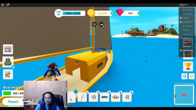 FISHING SIMULATOR: I BOUGHT A GOLDEN SAIL BOAT AND IT IS SUPER FAST смотреть онлайн