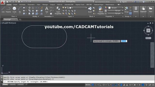 Can you create CIRCLE using RECTANGLE COMMAND in AutoCAD ? | Tricky AutoCAD Interview Question смотреть онлайн