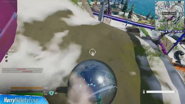 Boost into a Runaway Boulder and Dislodge it With a Baller Location - Fortnite смотреть онлайн