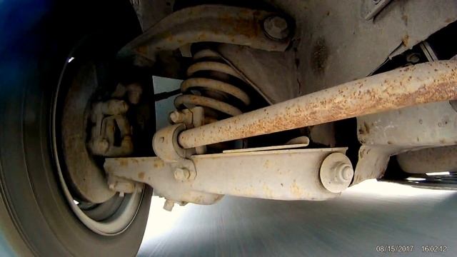 РАБОТА ПЕРЕДНЕЙ ПОДВЕСКИ ВАЗ-КЛАССИКА В ХОДУ!!! смотреть онлайн