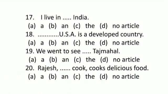 Articles / A An The / Articles in English Grammar /Articles Practice Set смотреть онлайн