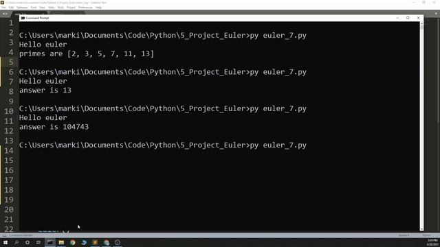 Project Euler #10 In Python смотреть онлайн