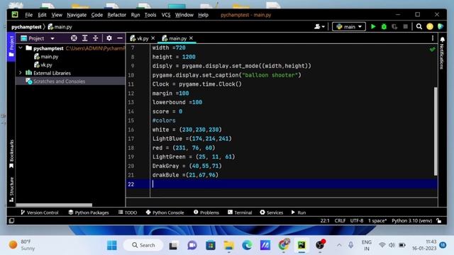 Python Baloon Game ?||Source Code Available ? смотреть онлайн