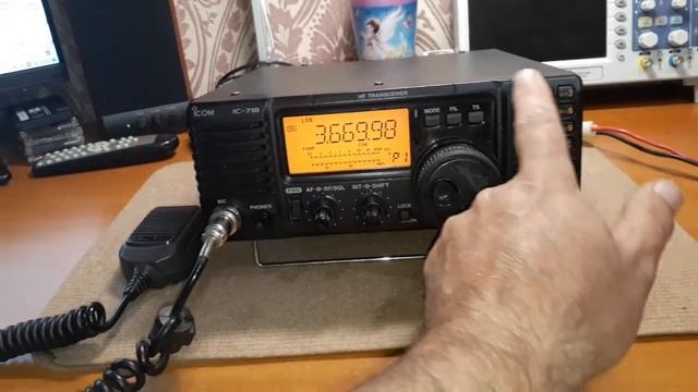 Трансивер IC-718. Небольшой обзор трансивера и его схемы. смотреть онлайн