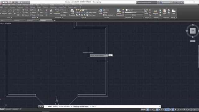 AutoCAD 2019 Orthographic Drawing using Architecture смотреть онлайн