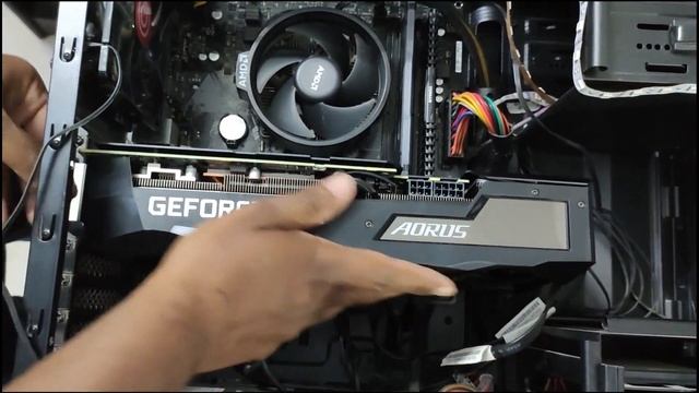 NVIDIA RTX 3060 Ti INSTALLATION 8 + 6 PIN CONNECTOR - 550 WATTS PSU RYZEN 5 2600 16 GB RAM смотреть онлайн