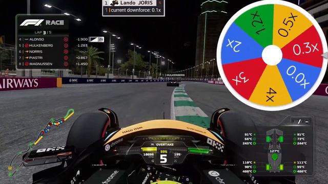 F1 23, but Downforce Randomizes every Minute смотреть онлайн