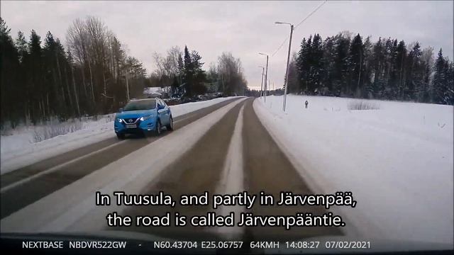 Road 145 Järvenpää-Tuusula, Finland смотреть онлайн