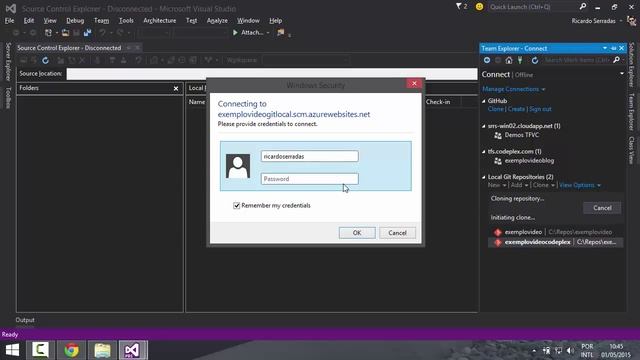 Como configurar Continuous Deployment num Web App do Azure a partir do próprio repositório (Local) смотреть онлайн