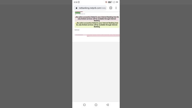 No active account linked to this user id pnb retail net banking pnb one problem solved смотреть онлайн