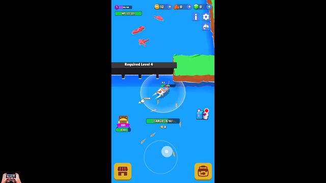 Idle Fish 2 Fishing Tycoon Gameplay | Mobile And Android Game 2024 ▶️ Fish Mobile Game смотреть онлайн