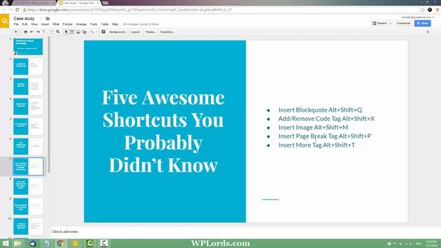 WordPress Shortcuts -The Ultimate Tutorial смотреть онлайн