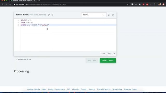 "Weather Station #7 to 12" - Hackerrank - MySQL смотреть онлайн