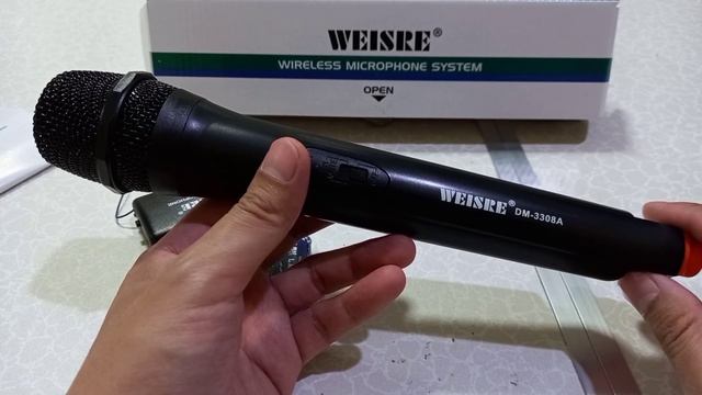 รีวิว ไมค์ลอยราคาถูกที่สุด WEISRE DM-3308A ราคาแค่ 199 บาท จาก SHOPEE смотреть онлайн