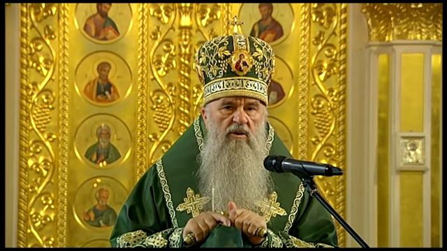 Божественная литургия в Троице-Сергиевой пустыни смотреть онлайн