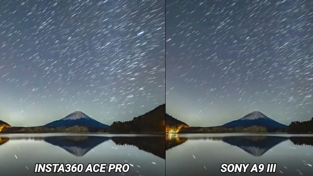 Insta360 Ace Pro Vs Sony A9 Iii Night Mode Camera Test Comparison