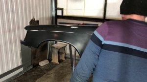 Покраска нового китайского крыла! Подробно обо всем! как  покрасить новый элемент, какой грунт?