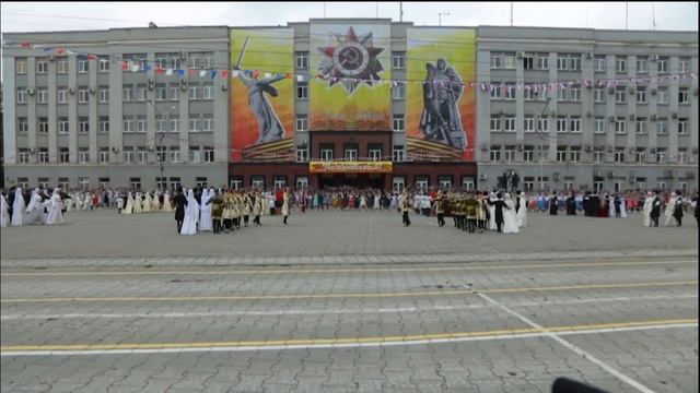 Парад 70 летия Победы во Владикавказе. Симд. смотреть онлайн