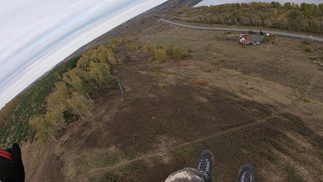Полёт на параплане в 
