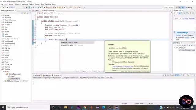 Getting started with java || Sum of array elements hackerrank || Java смотреть онлайн