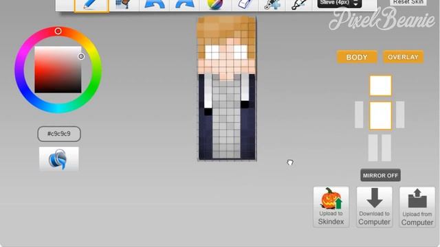 Minecraft Cool Boy Skin Speed Paint смотреть онлайн