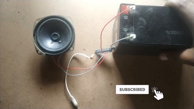 Powerful Amplifier with 4440 IC смотреть онлайн
