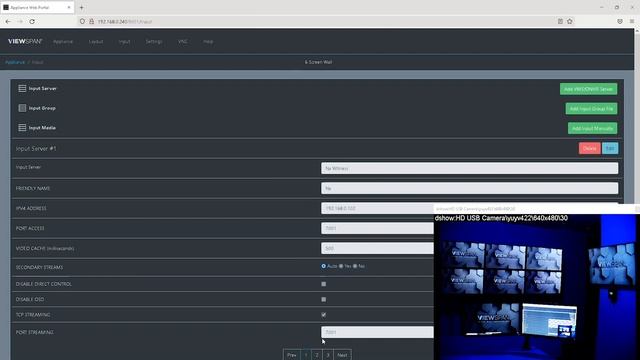 5a | VIEWSPAN NEXUS | Add Inputs Server смотреть онлайн