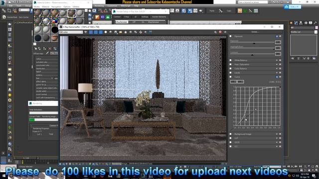 How To Reduse All Noise In Render Image and photoshop post production смотреть онлайн