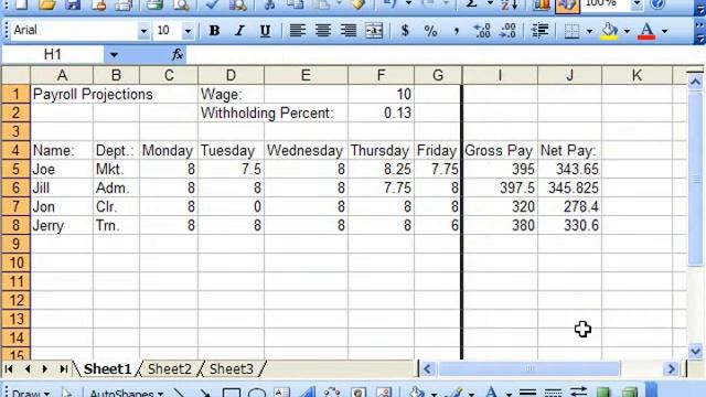 Excel 2003 Tutorial Hiding & Unhiding Columns & Rows Microsoft Training Lesson 6.4 смотреть онлайн
