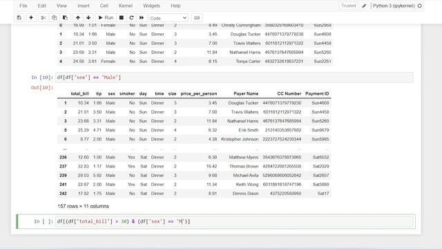 Pandas- Conditional Filtering | Python for Data Science and Machine Learning смотреть онлайн