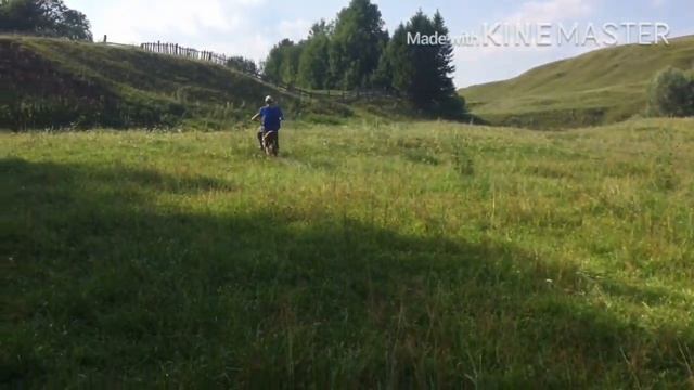 Прыжок на ПИТБАЙКЕ|ЧУТЬ НЕ УПАЛ!?! смотреть онлайн